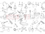 DUCATI 2019 Multistrada 950  WORKSHOP SERVICE TOOLS [MOD:MS950]