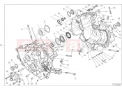 DUCATI 2021 Panigale V2 HALF-CRANKCASES PAIR [MOD:PANV2]