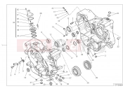 DUCATI Scrambler Desert Sled Fasthouse HALF-CRANKCASES PAIR [MOD:SCR800FH]