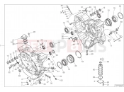 DUCATI 2022 XDiavel Nera HALF-CRANKCASES PAIR