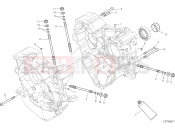 DUCATI 2022 XDiavel Nera HALF-CRANKCASES PAIR