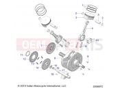 INDIAN CHALLENGER LIMITED (R07) (N21LCARR) ENGINE | ENGINE, PISTON and CRANKSHAFT - N21LCARR ALL OPTIONS (200687C)