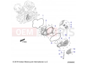 INDIAN CHALLENGER LIMITED (R07) (N21LCARR) ENGINE | ENGINE, PRIMARY COVER ASM. - N21LCARR ALL OPTIONS (200689C)