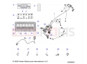 INDIAN ROADMASTER LIMITED (R02) (N21TKABB) ELECTRICAL | ELECTRICAL, WIRE HARNESS - N21TKABB ALL OPTIONS (200982C)