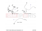 ELECTRICAL | ELECTRICAL, WIRE HARNESS 2 - N22TCBAA ALL OPTIONS (201197C) - Indian CHIEFTAIN STANDARD 111 (R02) (N22TCBAA) 2022