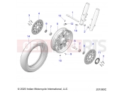 INDIAN SPRINGFIELD 111 (R01) (N22THAAA) WHEEL | WHEEL, FRONT - N22THAAA ALL OPTIONS (201080C)