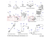INDIAN 2022 SPRINGFIELD 116 (R01) (N22THABB) ELECTRICAL | ELECTRICAL, COMPONENTS 1 - N22THABB ALL OPTIONS (201128C)