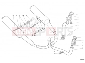 DUCATI 2002 Supersport 750 S EXHAUST SYSTEM » EXHAUST SYSTEM