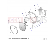 INDIAN CHIEFTAIN STANDARD TITANIUM SMOKE (R05) (N20TCBBB) ELECTRICAL | ELECTRICAL, HEADLIGHT - N20TCBBB ALL OPTIONS (200744C)