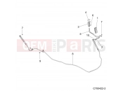 Polaris 2021 BRUTUS PRO XD 2000D (R02) (D21BBPD4B4) DRIVE TRAIN | DRIVE TRAIN, SHIFT LEVER AND CABLE - D21BBPD4B4 (C700422-2)