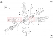 DUCATI Superbike 998 R CRANKSHAFT » ENGINE CASE