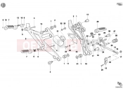 DUCATI 2002 Monster S4 FOOTREST » FRAME