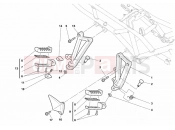 DUCATI 2002 Sporttouring ST4 FOOTRESTS, RIGHT » UNCLASSIFIED