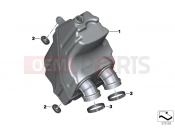 BMW Motorrad BMW 2019 C models C 650 GT 16 (0C05, 0C15) NTAKE MUFFLER