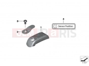 BMW Motorrad BMW 2019 C models C 650 GT 16 (0C05, 0C15) DC SENSOR FOR FRONT WHEEL