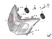 BMW Motorrad BMW 2019 C models C 650 GT 16 (0C05, 0C15) EADLIGHT