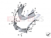 BMW Motorrad BMW 2019 C models C 650 GT 16 (0C05, 0C15) EADLIGHT BRACKET