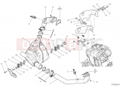 DUCATI 2022 Monster + EXHAUST MANIFOLD [MOD:M937+]