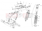 DUCATI 1999 Monster 600 REAR SHOCK ABSORBER