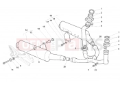 DUCATI 1999 Monster 600 EXHAUST SYSTEM