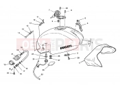 DUCATI 1999 Monster 600 FUEL TANK