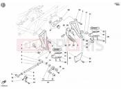 DUCATI Sporttouring ST4 S FOOTRESTS, LEFT » UNCLASSIFIED