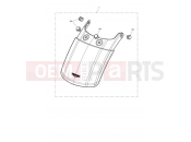 TRIUMPH Tiger 1200 Alpine Rear Mudguard Extender