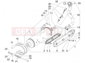 gilera 2015 Fuoco 500 LT Silencer