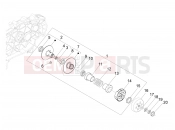 gilera 2016 Fuoco 500 LT Driven pulley
