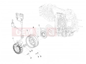 gilera 2016 Fuoco 500 LT Flywheel magneto