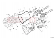 DUCATI Diavel V4 Front head timing system