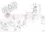 DUCATI Diavel V4 Rear brake system