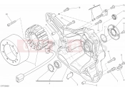 DUCATI 2016 Scrambler Sixty2 GENERATOR COVER