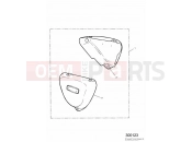 TRIUMPH THUNDERBIRD Chrome Side Panel Kit (up to VIN 71698)