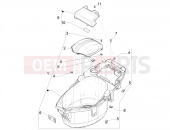 Helmet huosing - Undersaddle - Piaggio Zip 50 4T 2023