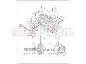 Harley-Davidson 1991 FXR LOW RIDER CUSTOM  - FXLR CRANKCASE (3 OF 4)