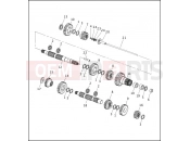 Harley-Davidson 1991 FXR LOW RIDER CUSTOM  - FXLR TRANSMISSION GEARS (1 OF 2)