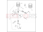 STROBE LAMPS - REAR - Harley-Davidson FLHTC SIDECAR - SIDECAR FOR FLHTC 1991