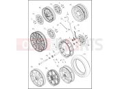 Harley-Davidson 2023 SOFTAIL SOFTAIL BREAKOUT  - FXBR WHEELS, FRONT, CAST AND SLOTTED (2 OF 2)