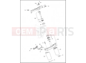 Harley-Davidson 2022 TOURING TOURING ROAD GLIDE  - FLTRX FORK BRACKETS, FRONT