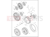 Harley-Davidson 2021 SOFTAIL SOFTAIL SOFTAIL STANDARD  - FXST WHEELS, FRONT, CAST AND SLOTTED