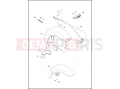 Harley-Davidson 2021 TRIKE TRIKE FREEWHEELER  - FLRT FENDERS, FRONT