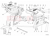 DUCATI 2001 Supersport 750 S FAIRING » PLASTICS