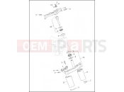 Harley-Davidson 2020 TOURING TOURING STREET GLIDE  - FLHX FORK BRACKETS, FRONT