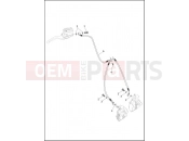 Harley-Davidson 2019 SOFTAIL SOFTAIL BREAKOUT 114  - FXBRS BRAKE LINES, FRONT, NON-ABS - FXFB, FXFBS