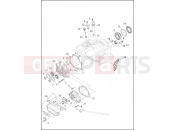 Harley-Davidson 2019 TOURING TOURING ELECTRA GLIDE STANDARD  - FLHT TRANSMISSION BEARINGS AND COVERS