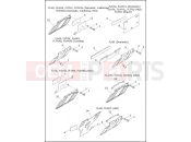 LICENSE PLATE BRACKETS - Harley-Davidson TOURING ROAD GLIDE - FLTRX 2018