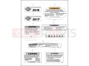Harley-Davidson 2017 SOFTAIL BREAKOUT  - FXSB LABELS
