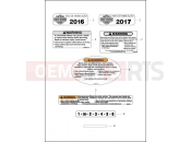 HARLEY-DAVIDSON DYNA FAT BOB 103  - FXDF 103 LABELS