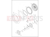 Harley-Davidson 2017 DYNA DYNA FAT BOB  - FXDF WHEEL, FRONT, LACED